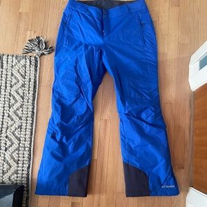 Columbia snow pants - worn once!